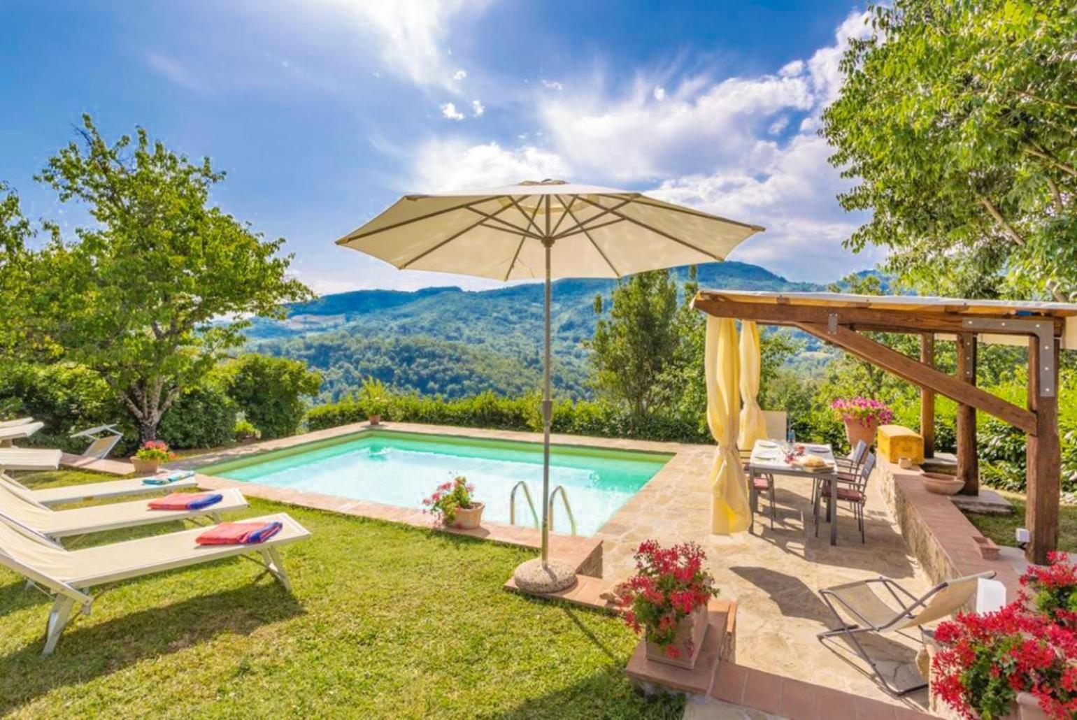 Villa Il Castello Ortignano Raggiolo Extérieur photo